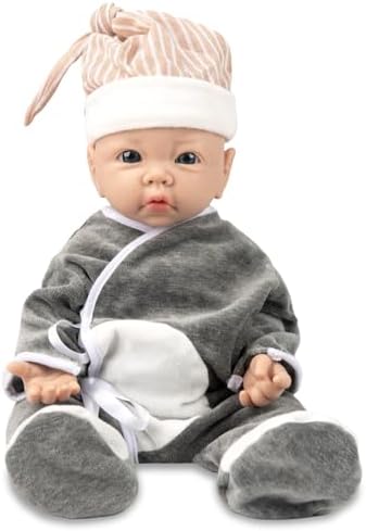 Image of the Vollence 17 inch Full Body Silicone Dolls Boy Anatomically Correct Real Silicone Baby Dolls Toys for Kids Toddlers Child Children Birthday Chirstmas Gifts - Boy